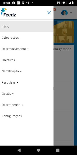 Android application Feedz screenshort