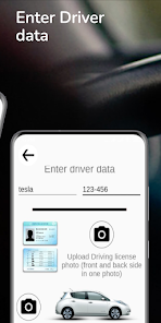 Black app Driver capturas de pantalla