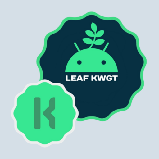 Leaf KWGT logo