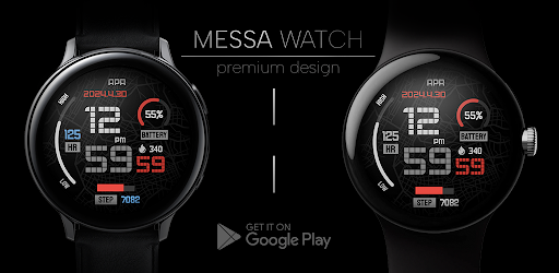 Minimal Digital Watch Face PRO