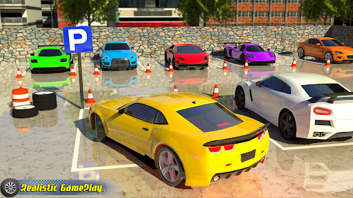 Android application Parking Car Sim Driving School screenshort