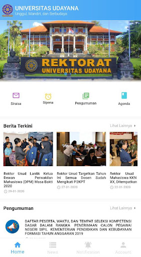 Udayana Mobile Screen 2