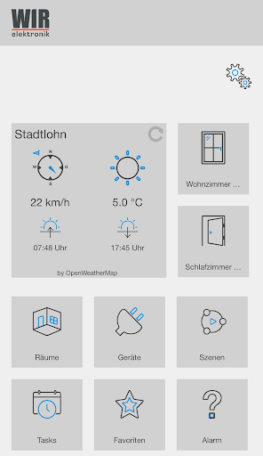 Android application WIR Connect screenshort