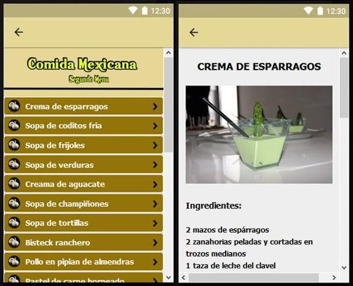 Comida mexicana recetas, comid Screen 3
