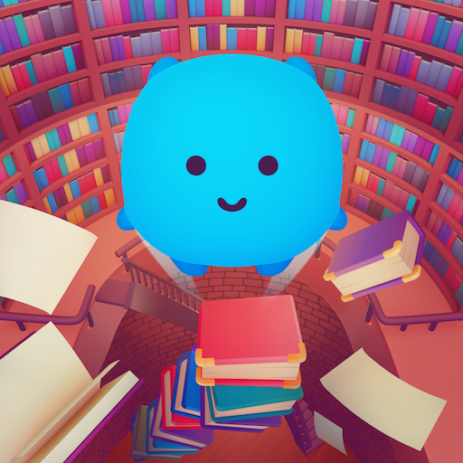 Bloo Jump - Game for bookworms  Icon