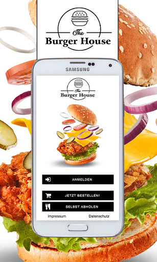 Android application The Burger House screenshort