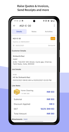 Screenshot of Zuper Pro - Field Service App