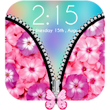 Butterfly Flower Zipper Screen icon