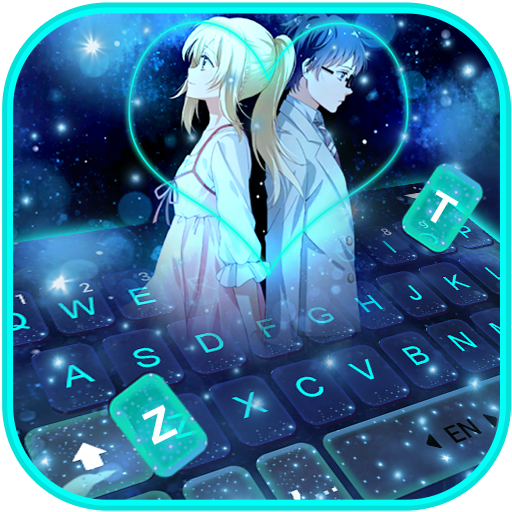 Anime Cute Love Keyboard Theme  Icon