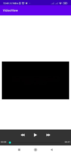 Android application VideoViewer-CESF screenshort