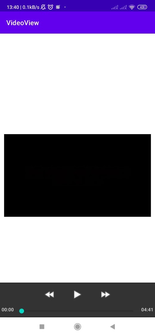 Android application VideoViewer-CESF screenshot