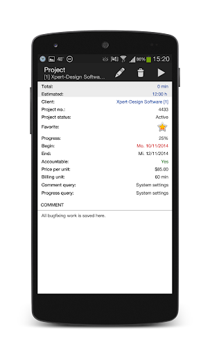 Xpert-Timer Trial Screen 3