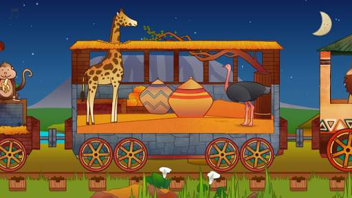 Safari Train for Toddlers Screen 2