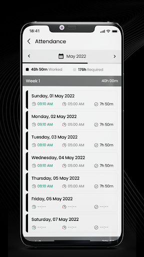 Check-in Screen 3