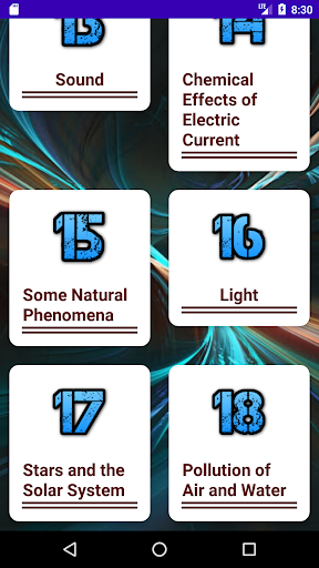 CBSENCERT Class 8 Science Solution and Notes