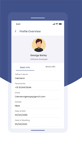 Android application 2GrowHr Payroll screenshort