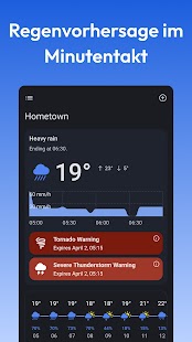 Wetter & Regenradar RainViewer Screenshot