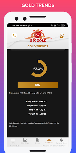 S K Gold Screen 2