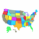 USA Map Stack