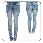 Cover Image of Tải xuống Fashion Women's Long Jeans  APK