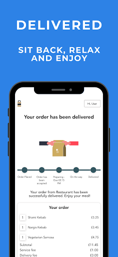 TiffinTom - Food Delivery Screenshot 4 - AppWisp.com
