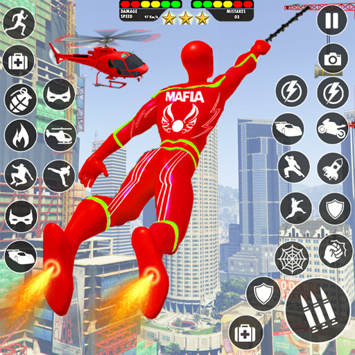Spider Hero Games Rope Hero  Icon