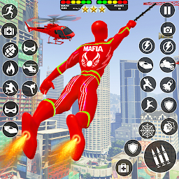 Imagem do ícone Spider Hero Games Rope Hero