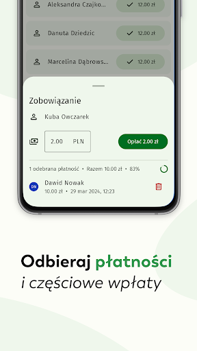 Skarbnik: Budżet klasowy Screen 2