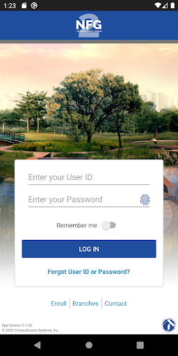 Android application NFG #2 FCU screenshort