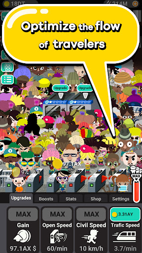 Screenshot of Metro Pocket : Idle Station