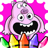 chef pigster nabnab 3 coloring icon