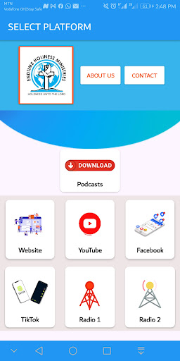 Android application Endtime Holiness Ministries screenshort