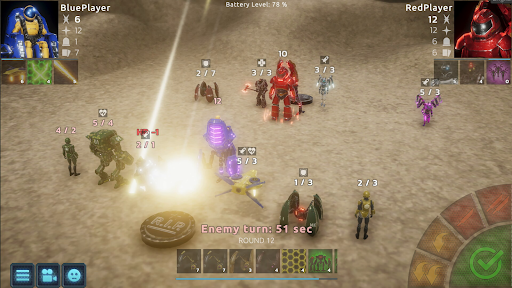 Android application XenWar: Battle Cards Arena screenshort