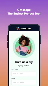 Getscope:The easy project tool