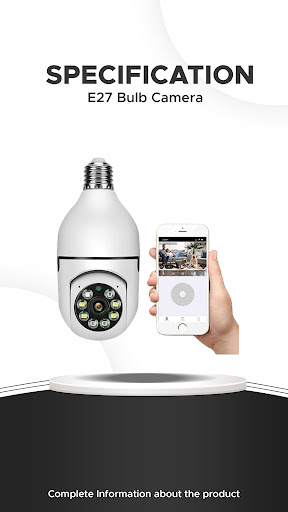 Android application E27 Light Bulb Camera Guide screenshort