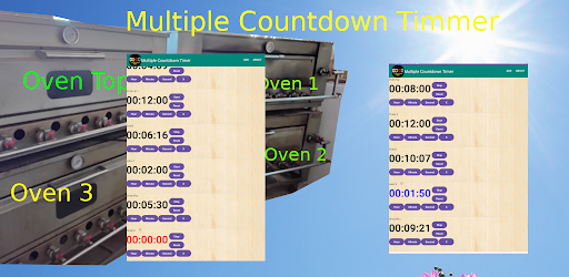 Multiple Countdown Timer