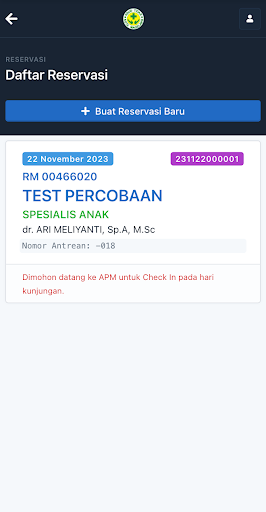 EPasien - RSUD Tidar Magelang Screen 3