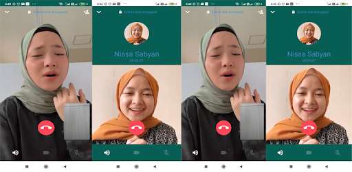 Video Call Sama Nissa Sabyan Simulasi Prank Call Apps On Google Play