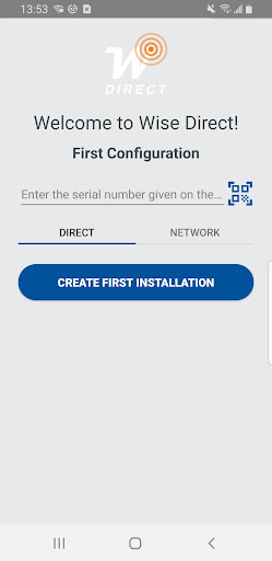Android application Wise Direct screenshort
