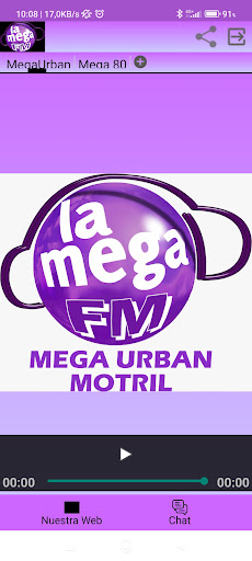 Android application MegaFm Costa Tropical screenshort