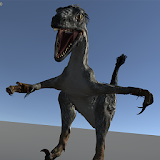 Real Raptor Simulation Room 3D icon