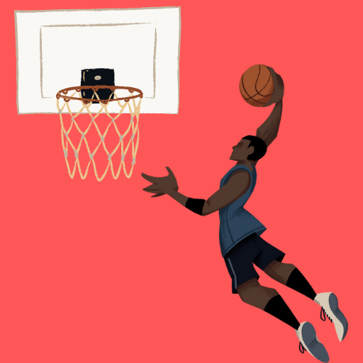 لعبة كرة السله | basketball logo