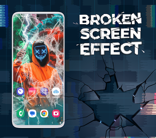 Android application Broken Screen: Funny Pranks screenshort