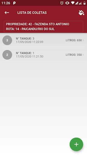 Coletas de Leite - Atak Sistem Screen 3