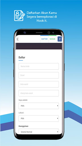 Android application Hook it Time screenshort