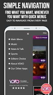 VOKO Radio PRO - Internet Radio Captura de pantalla