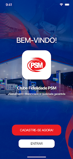 Android application Clube Fidelidade PSM screenshort
