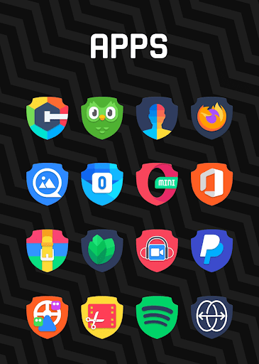 Screenshot of Shield - Icon Pack