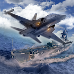 Cover Image of Télécharger Navires de guerre contre avions de guerre: bataille de jets modernes  APK
