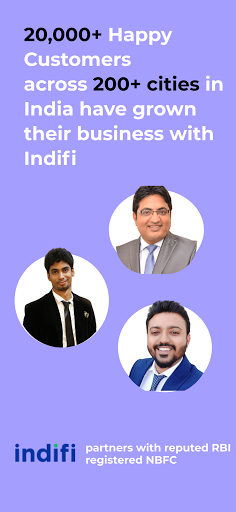 Android application Indifi Unsecured Business Loan screenshort
